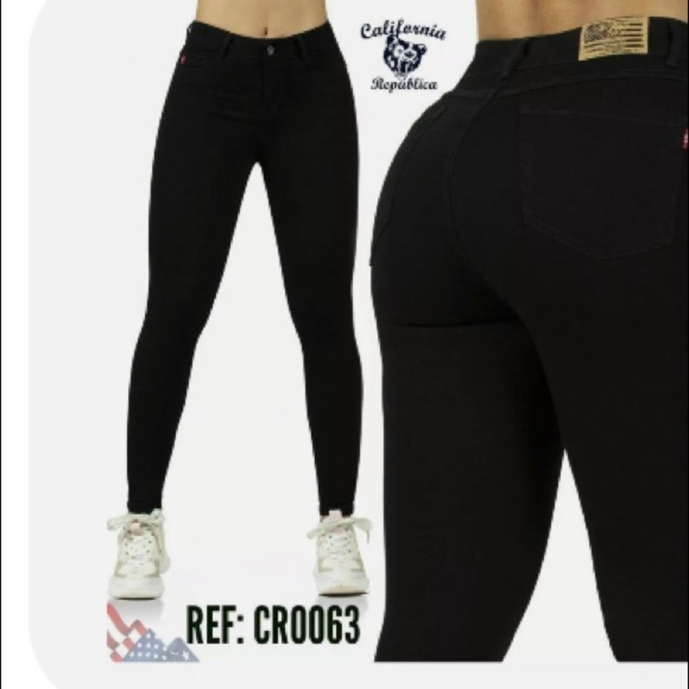 JEANS COLOMBIANOS Authentic Colombian Push Up Jeans Levanta Cola CR-0063